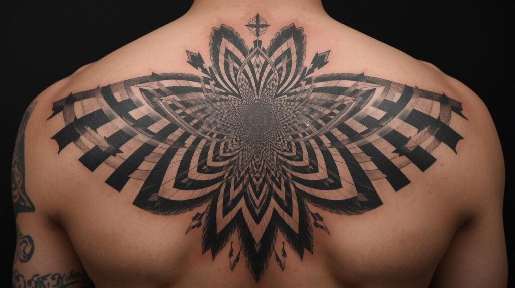 Signification des tatouages modernes et abstraits