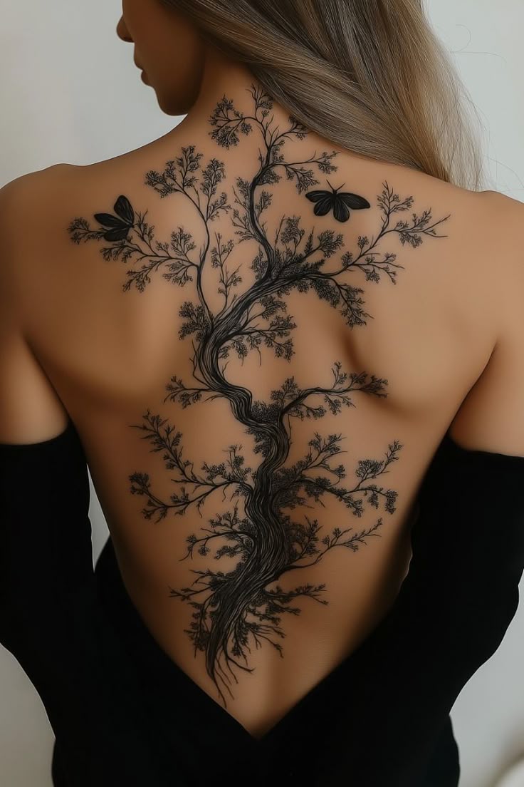 Tatouage arbre de vie, signification et symbole.