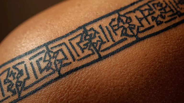 Tatouage berbère signification et symbolique