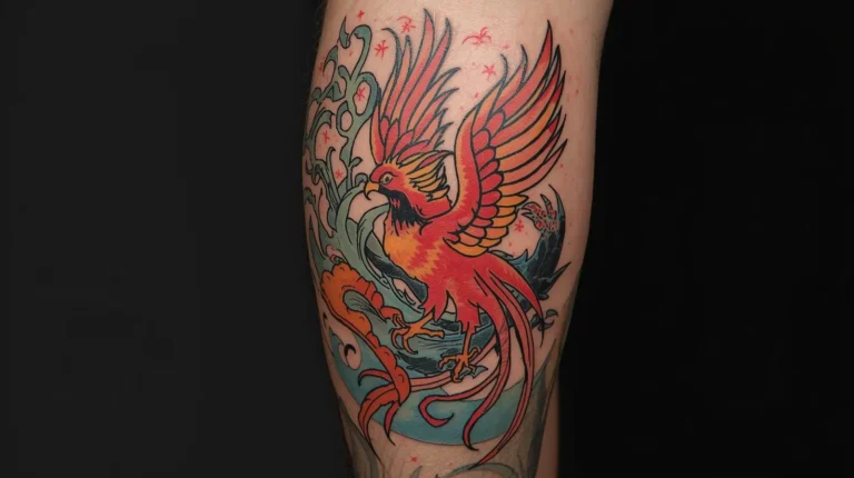 Signification du tatouage combat de la vie, symbole de force et résilience