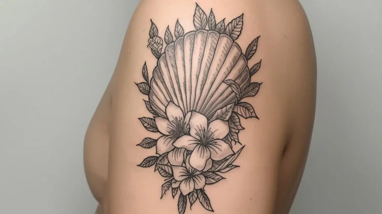 Symbolique et signification du tatouage coquillage