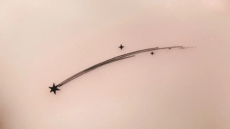 Signification et motifs de tatouage étoile filante