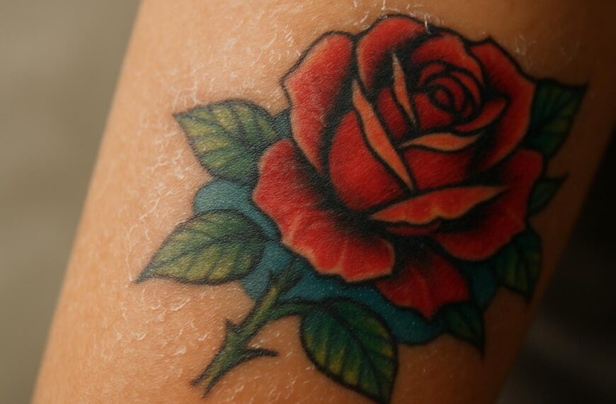 Découvrez les raisons pour lesquelles votre tatouage peut peler, les soins à apporter et comment favoriser une guérison optimale pour un tatouage éclatant et en bonne santé.