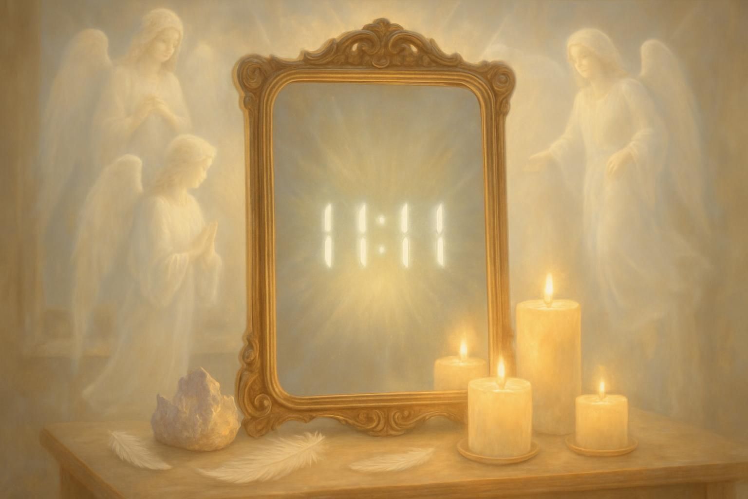 La signification des heures miroir et les messages que vos anges gardiens vous transmettent.